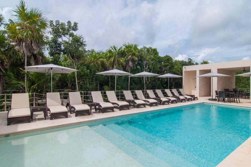 Ground Level Garden Condo At Akumal South By Tao Santamar Exterior foto