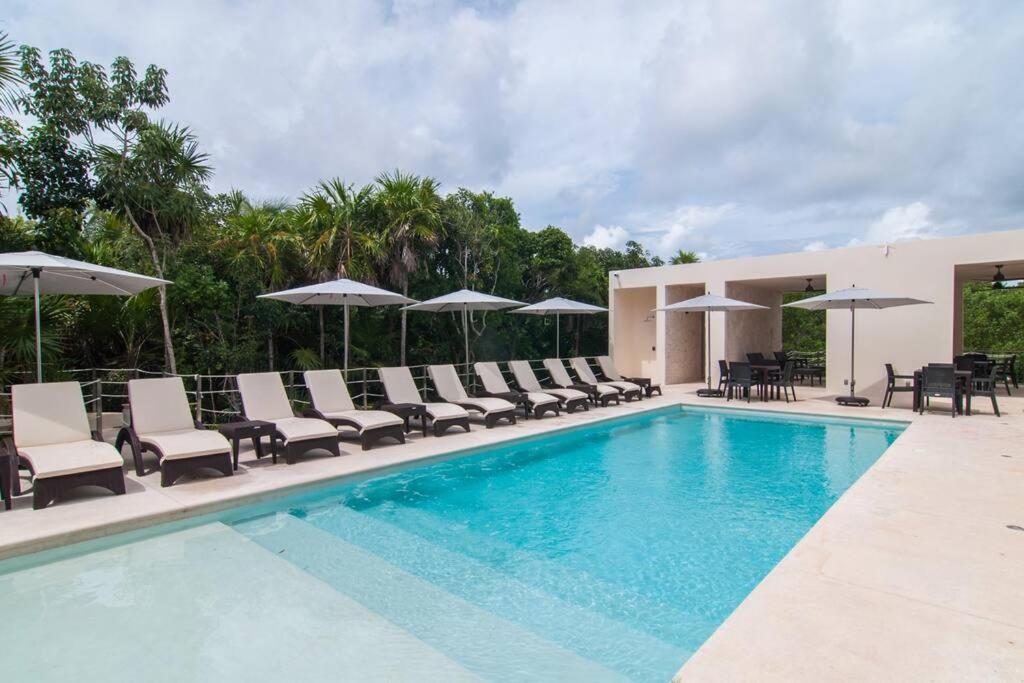 Ground Level Garden Condo At Akumal South By Tao Santamar Exterior foto